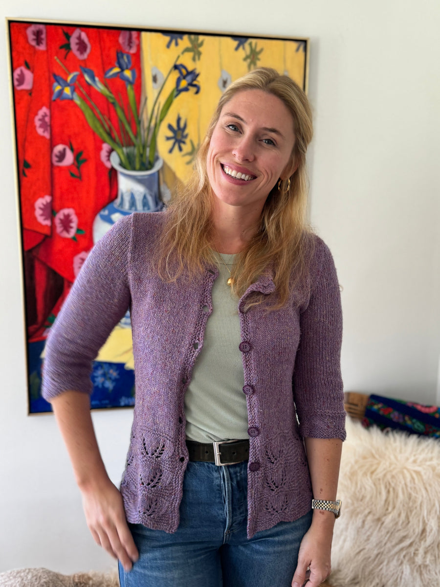 Alsace Cardi – Knit One, Crochet Too