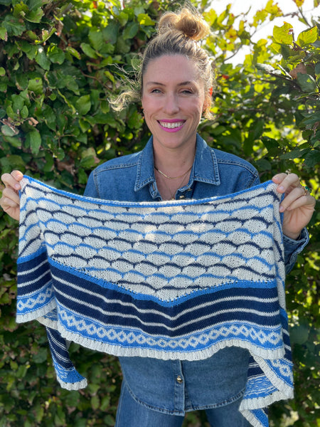 Birds in Flight Shawl 2 Kit