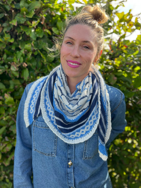 Birds in Flight Shawl 2 Kit