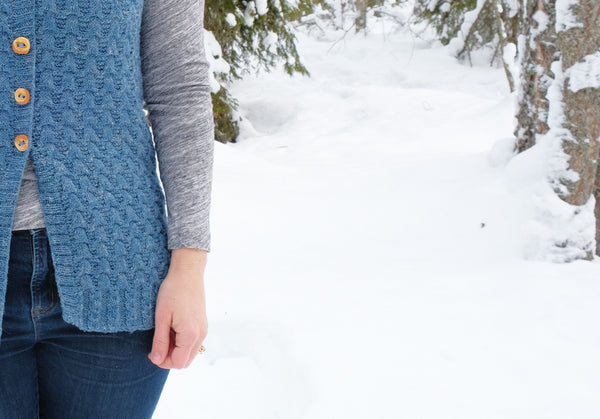 Fiskar Vest & Cardigan Pattern #2434