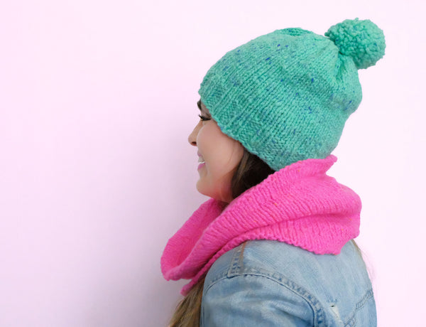 Isa Basic Beanie & Cowl #2414 FREE PATTERN