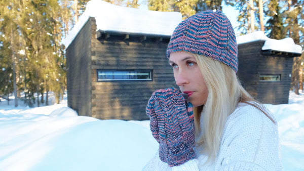 Nili Hat & Mittens #2438