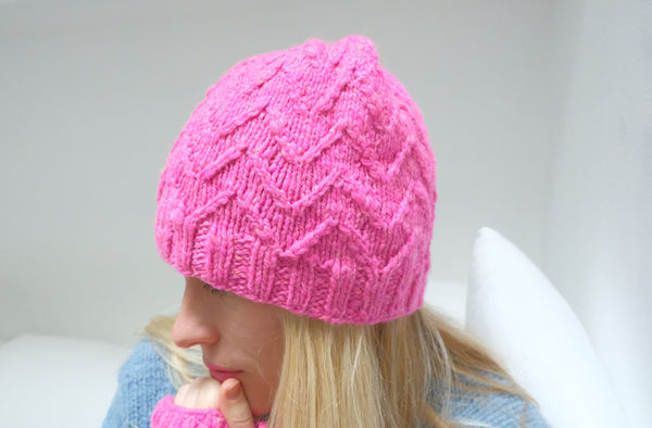 Medina Hat & Fingerless Gloves