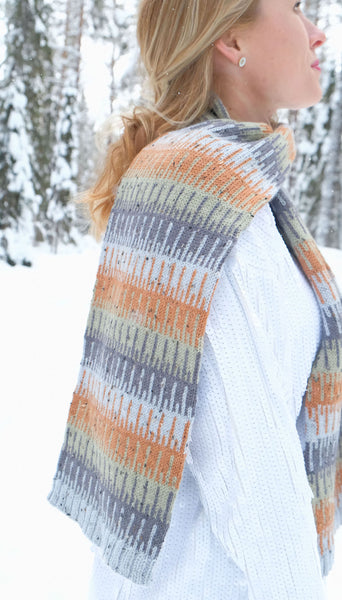 Lumi Scarf Pattern #2432