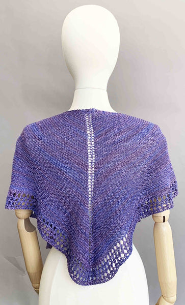 Midnight Gaze Shawl