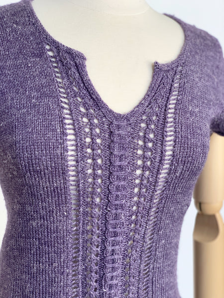 Mock Lace Tee