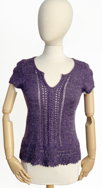 Mock Lace Tee