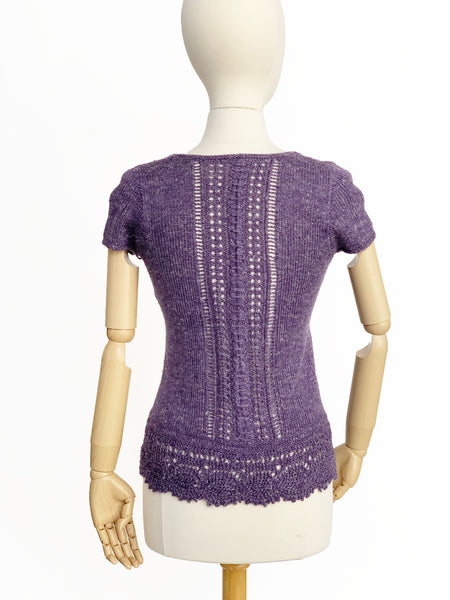 Mock Lace Tee