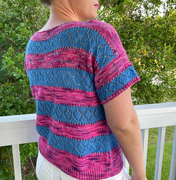 Peony Blues Tee