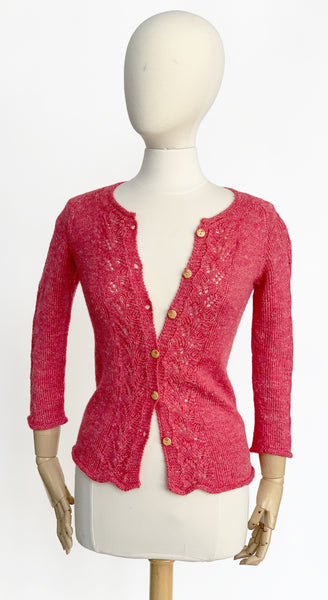 Red Rose Cardi