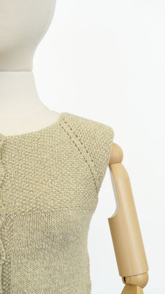Seed Stitch Yoked Cardi #1632