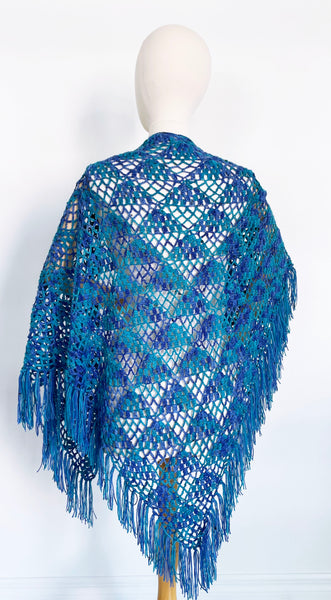 Triangles for Days Crochet Shawl