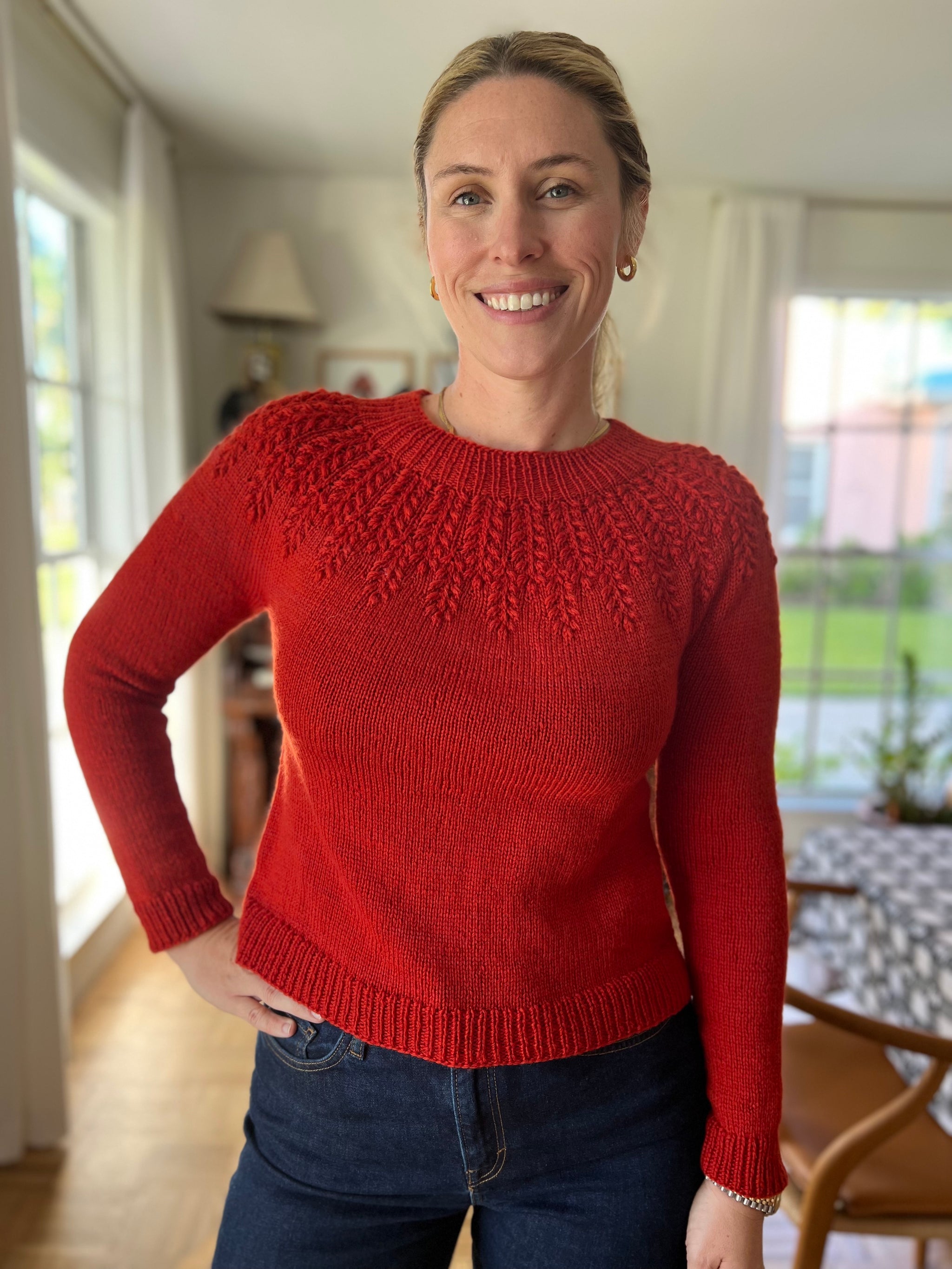 Field Sweater Kit – Knit One, Crochet Too