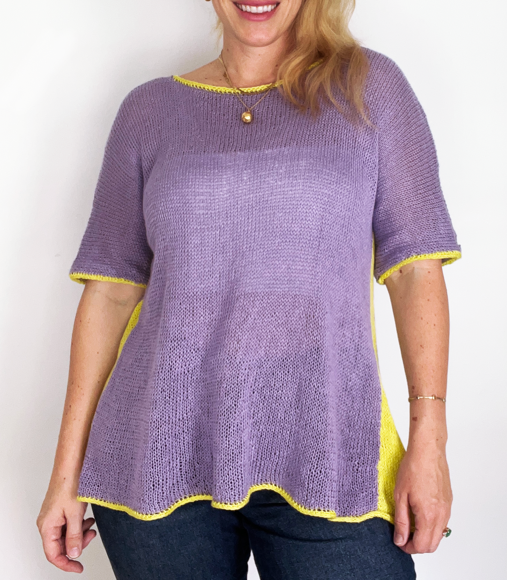 【KOOLOSET】Vintage Trust Knit Tee KOOLOSET (クロゼット) - ビンテージトラストニットTシャツ