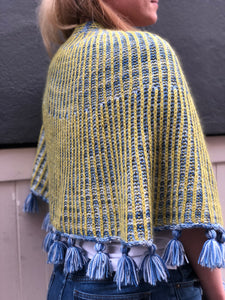 Melted Mirage Shawl by WestKnits Kit