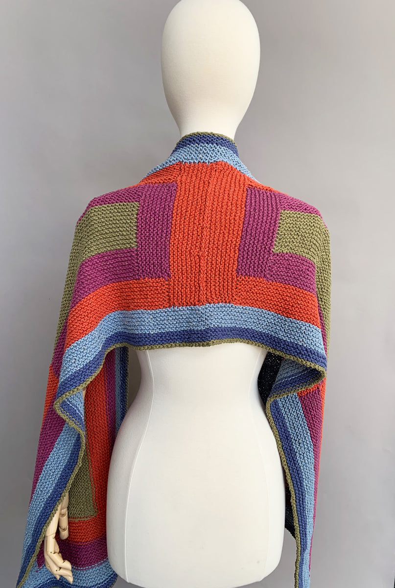 New Castle Road Shawl – Knit One, Crochet Too