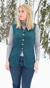 Fiskar Vest & Cardigan Pattern #2434