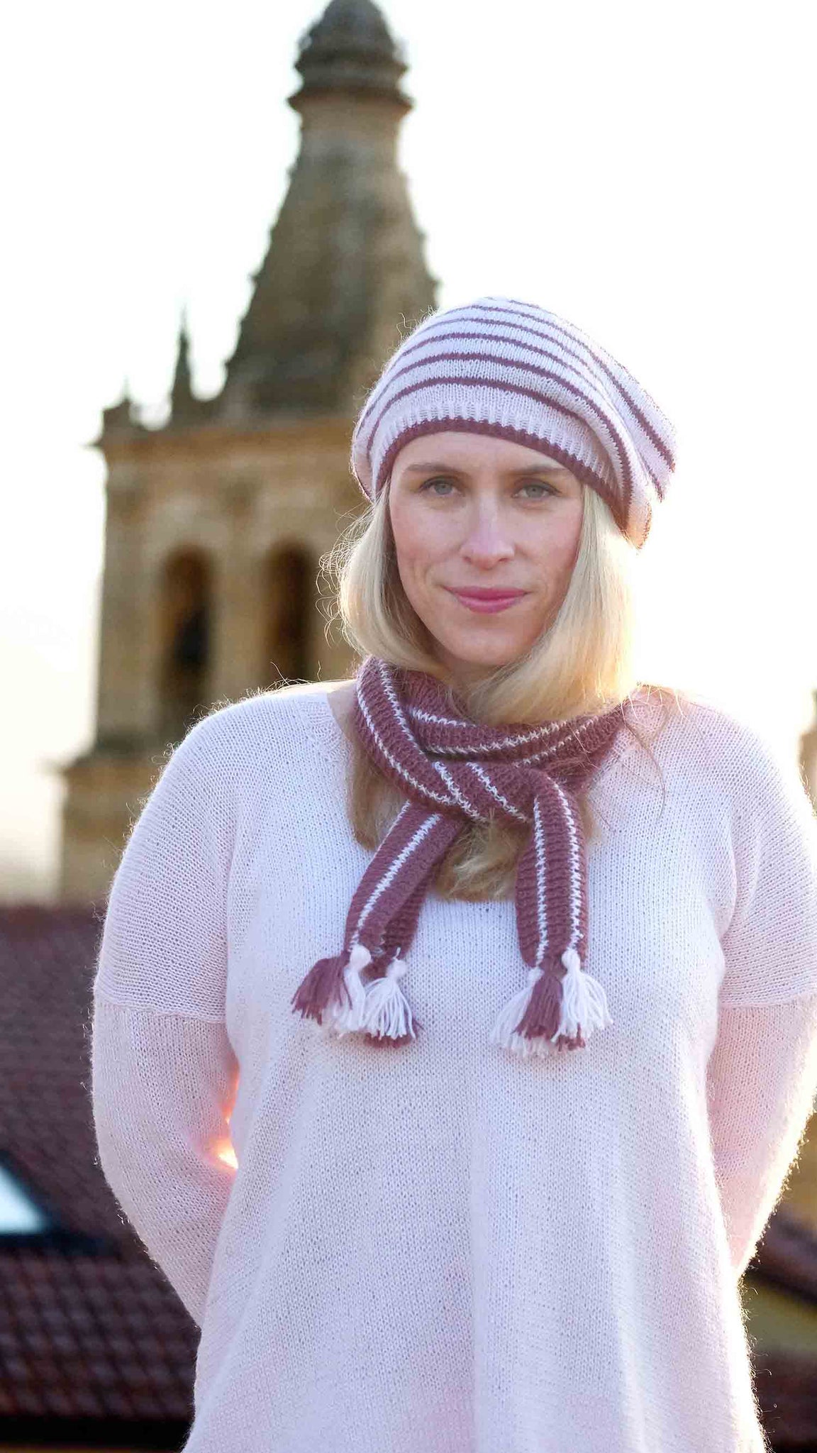 Rioja Beret and Scarf