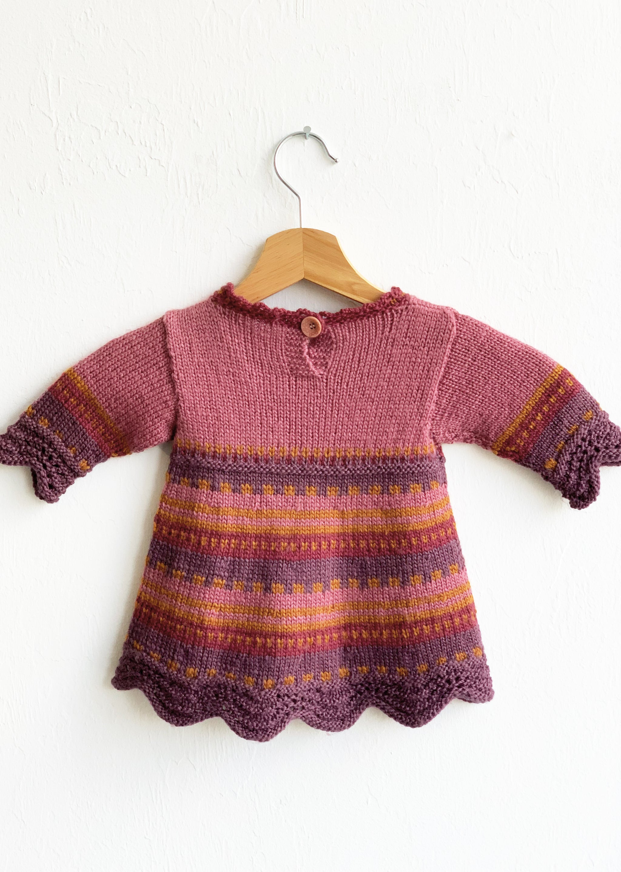 Rosie's Baby Dress Knit One, Crochet Too Rosie's Baby Dress Knit One, Crochet Too