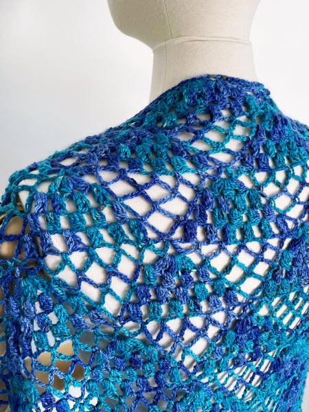 Triangles for Days Crochet Shawl
