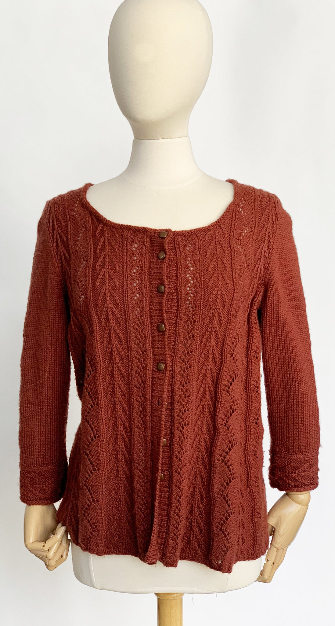 Vines and Arrows Cardigan – Knit One, Crochet Too